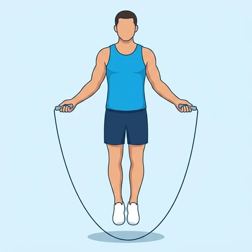 Jump rope — Exercise illustration