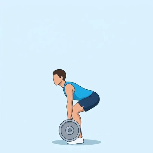 Barbell clean and jerk — Exercise illustration