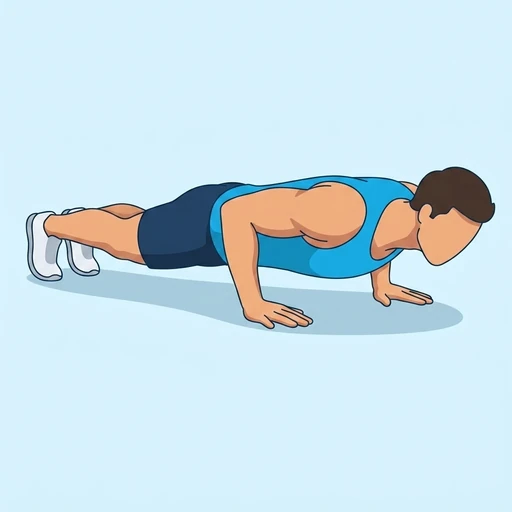 Burpees — Exercise illustration