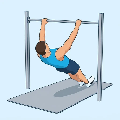 Inverted row — Exercise illustration