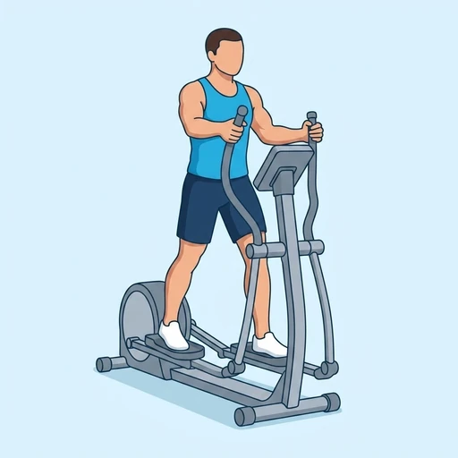 Elliptical — Exercise illustration