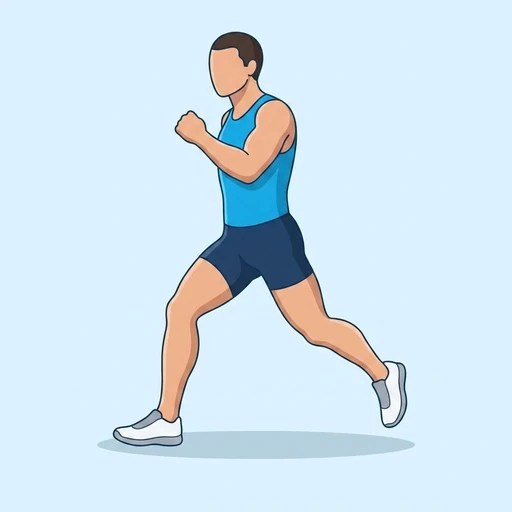 Outdoor running — Exercise illustration